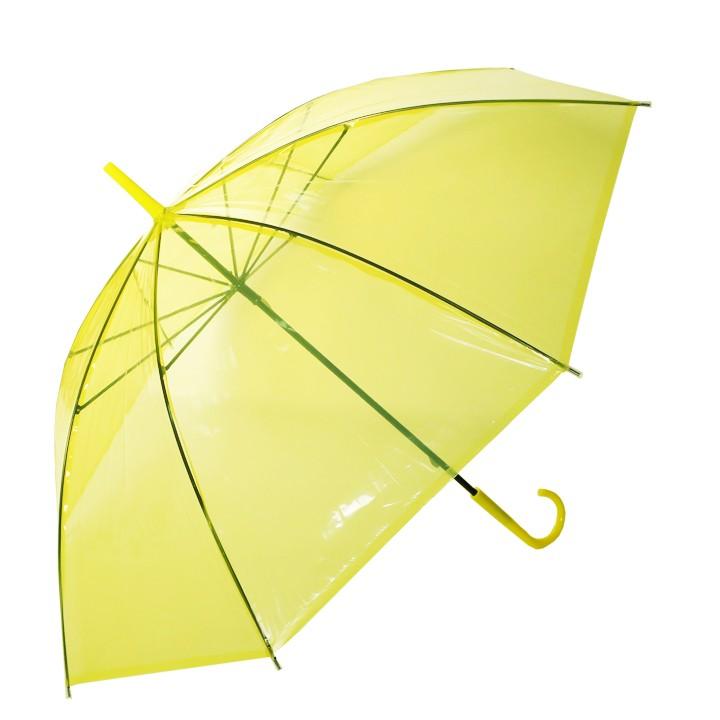 即日配送 カラービニール傘 ビニール傘 50cm カラー 黄色 イエロー 6本セット 006set 販促スタジアム 通販 Yahoo ショッピング