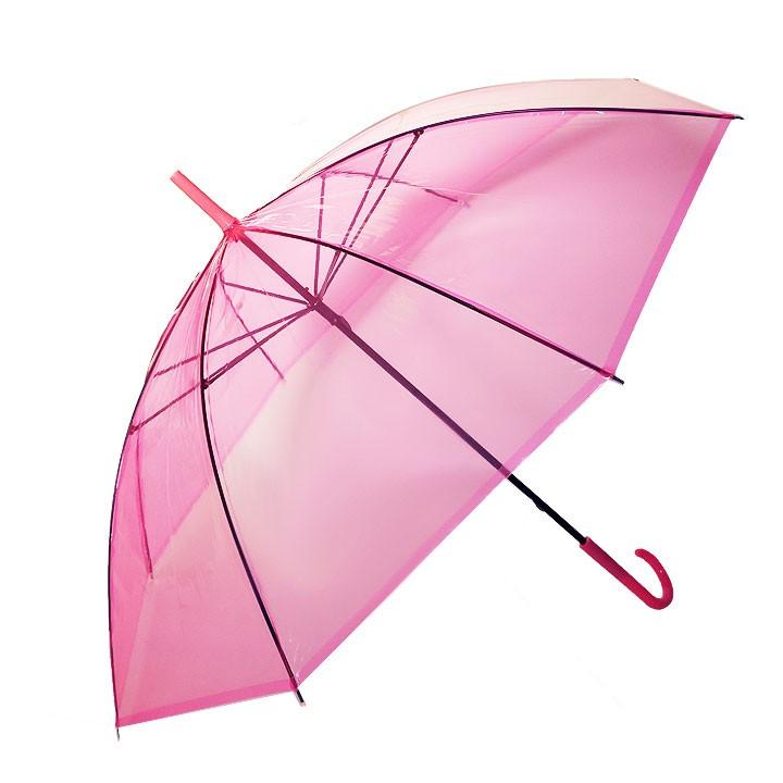 即日発送 カラービニール傘 ビニール傘 50cm カラーピンク 6本セット 006set 販促スタジアム 通販 Yahoo ショッピング