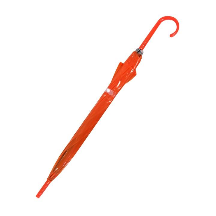 即日発送 カラービニール傘 * ビニール傘 50cm カラーオレンジ 12本