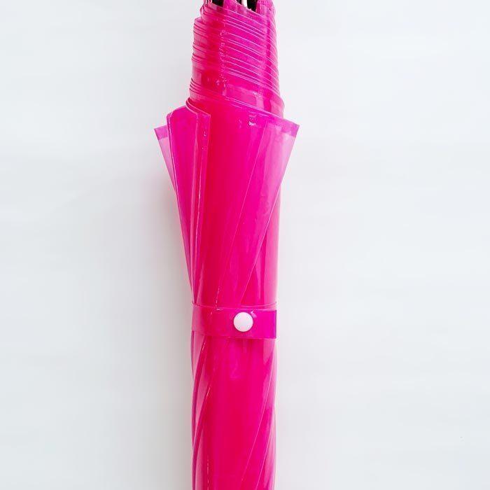 60cm カラービニール傘 ピンク 300本セット(5c/s) カラー傘 ジャンプ式の画像