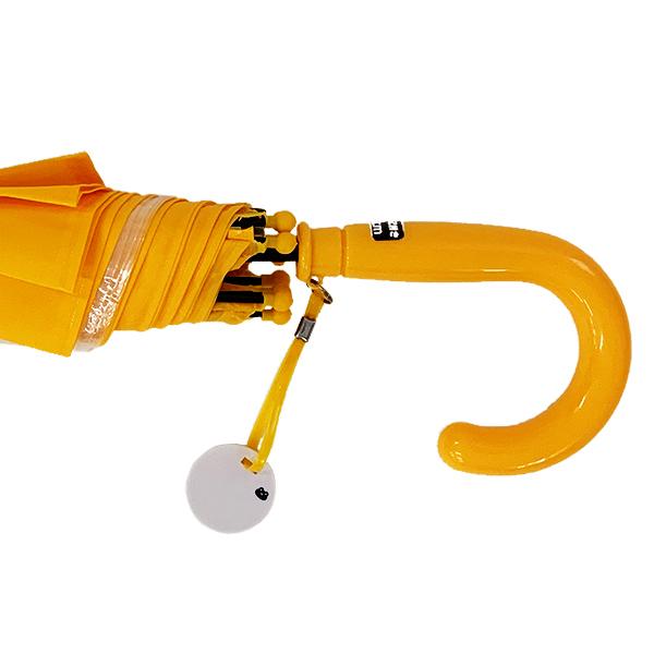 学童傘黄色 子供用傘 55cmジャンプ 透明窓付 6本セット（301749）｜oroshistadium｜03