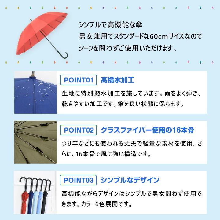 返品送料無料 シンプルで機能的な傘グラスファイバー16本骨高撥水加工 Ano 103 36本セット 1c S ベーシック 傘 16本骨 60cm Anon 傘 Itse Edu Co