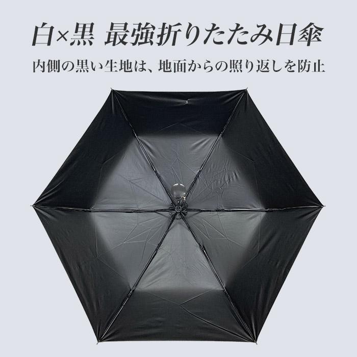 ミドリ産商 折りたたみ日傘 50cm 白系色×黒コーティング 120本セット