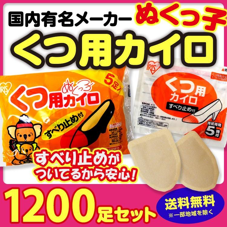 IRIS OHYAMA（アイリスオーヤマ） くつ用カイロ アイリスぬくっ子 国産
