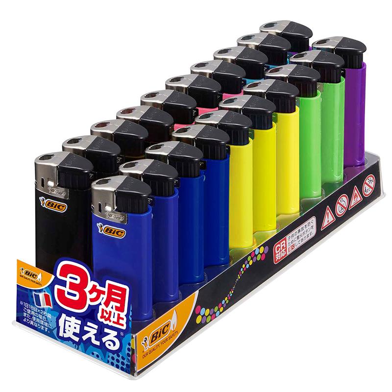 BIC（ビック） BIC J38 電子ライター ネオンカラー 100本セット BIC