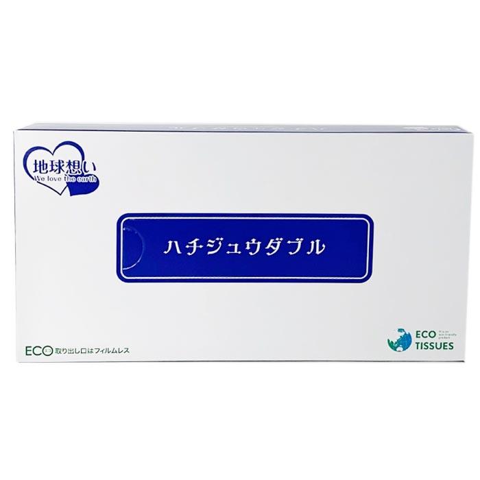 3パック入り　パチンコ エコティッシュ ハチジュウダブル 楽天市場】ハチジュウダブル 5P×24袋セット（120個 BOXティッシュ80W その他