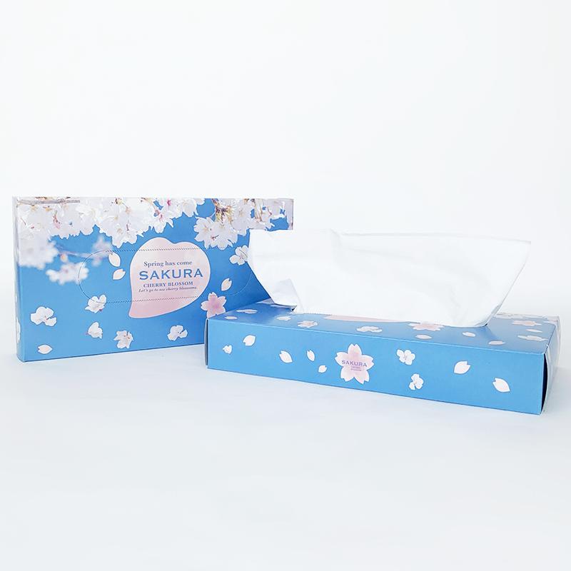 林製紙 桜 ティッシュ 100個(1c/s) さくら サクラ Sakura ボックス