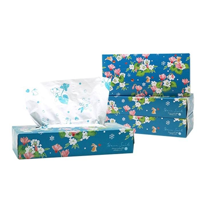 販促ティッシュペーパーまとめ買い Hanasmile冬 Boxティッシュ 1w 180個セット 3c S 冬柄ティッシュボックス 販促品ティッシュ 冬ギフト 180set 販促スタジアム 通販 Yahoo ショッピング