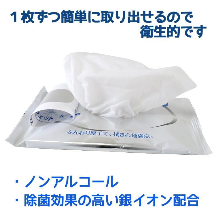 銀イオンウェットティッシュ大判10枚入 600個セット（3c/s）（N038）_2