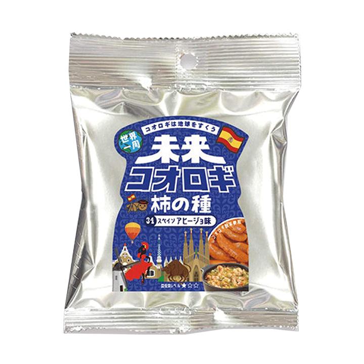 世界一周 未来コオロギ柿の種 50g入 60個セット(3c/s) 面白お菓子