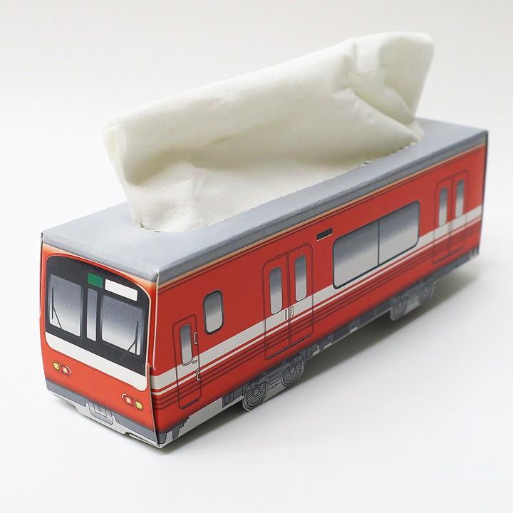 地下鉄 限定デザイン ティッシュ 鉄道 セコマ 地下鉄ティッシュを買う。セイコーマート×札幌市営地下鉄