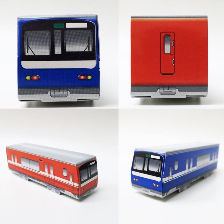 電車ティッシュ 景品ティッシュまとめ買い * プチリアルティッシュ