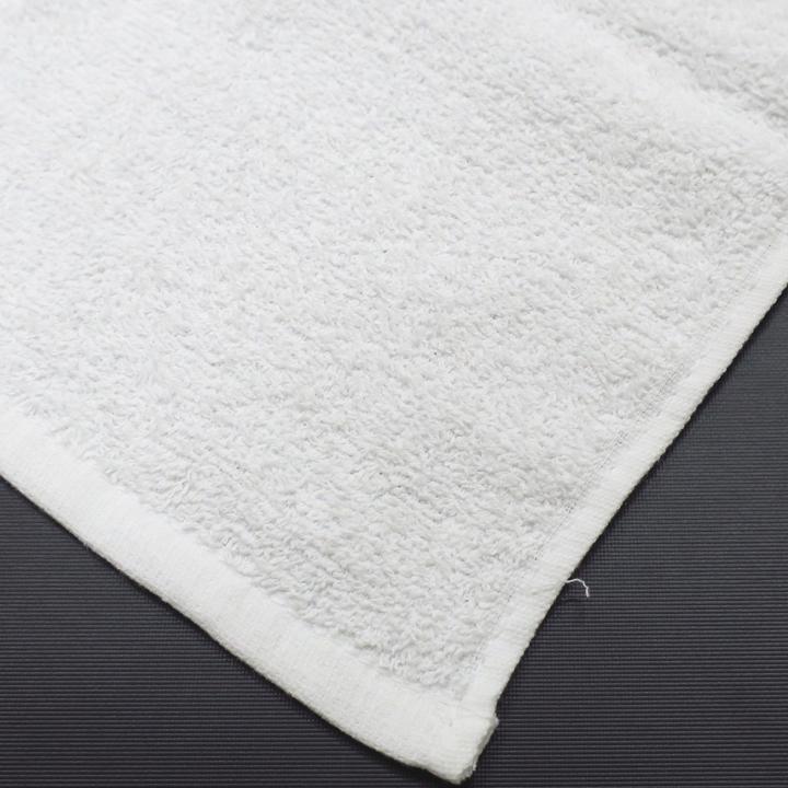 ハンドタオル 白 100匁 ベトナム製 500枚セット(1c/s) (00197) 粗品タオル_3