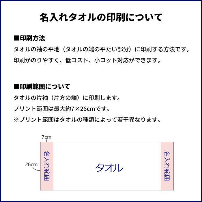 外国産平地付きタオル 200匁 名入れタオル（片袖1色） 名刺ポケット付きPP入 のし有り 600枚セット_5