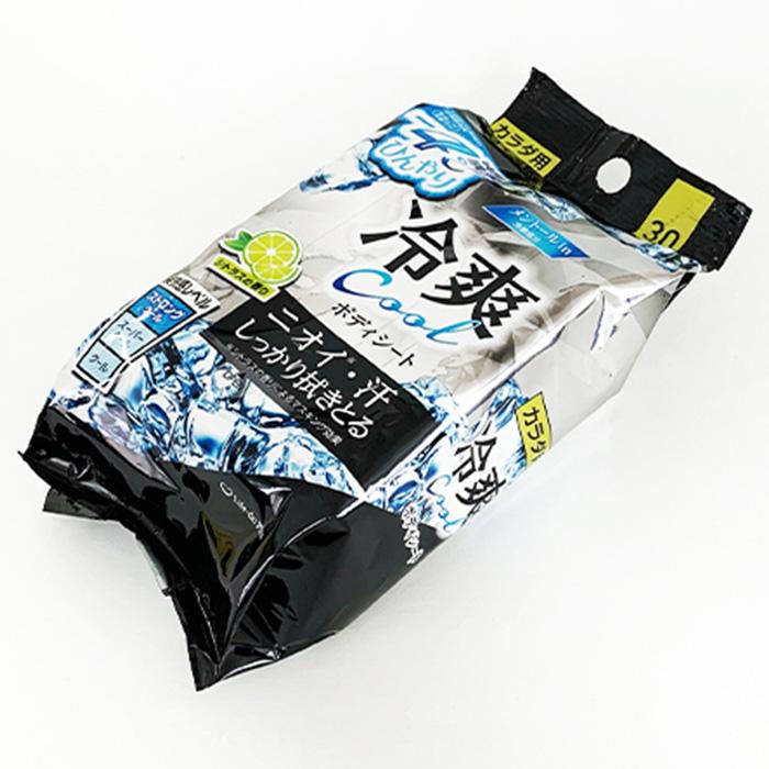 ボディシート -4℃ 30枚 30個セット(1c/s) メントール配合 シトラスの