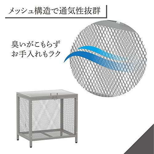 ゴミ箱　ゴミステーション　ふた付き　外　屋外　ダストボックス　大型　業務用　分別　大きめ　大容量　大型自治会　カラスよけ　外置き　蓋付き　外用