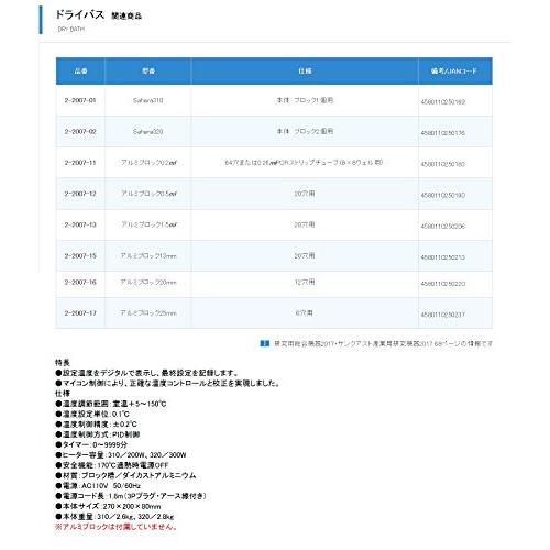 Rocker　アルミブロック　1.5mL　20穴用　2-2007-13