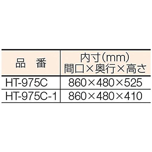 TRUSCO(トラスコ)　移動式保管庫　900X500XH750　HT-975C