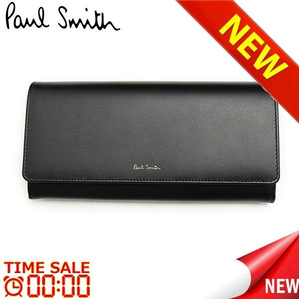 新発売の 新品 ポールスミス ハート柄 レザーポシェット 長財布 トランプ ポール スミス