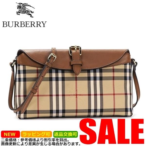 バーバリー 斜め掛けバッグ Burberry Hnc Sm Leah Horseferry Check Honey Tan 型式 Supersport Tn