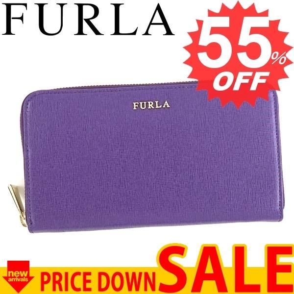 フルラ 財布　長財布 FURLA BABYLON PN08 BABYLON XL ZIP AROUND VOL VIOLA 16W B30 SAFFIANO　比較対照価格　32,400 円｜oroshiya