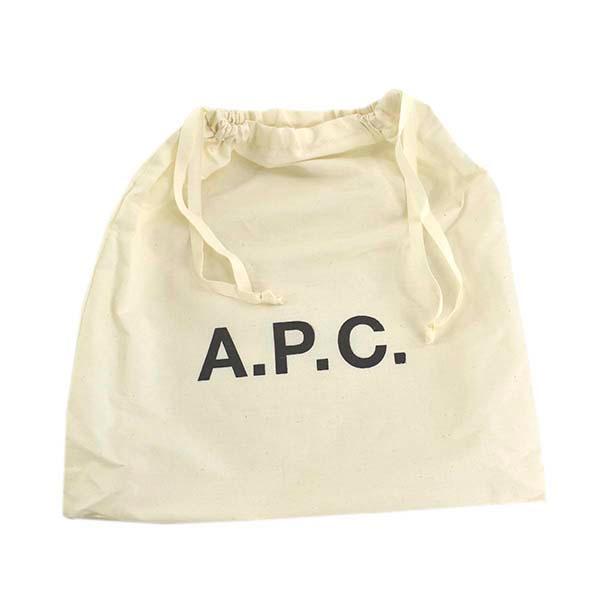 アーペーセー  A.P.C. SAC DEMI-LUNE F61048  LZZ NOIR PXAWV 牛革  比較対照価格72,600 円｜oroshiya｜07