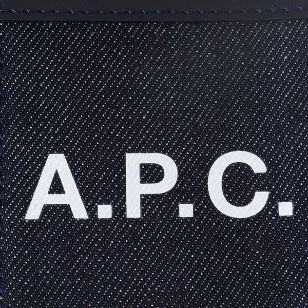 アーペーセー カードケース A.P.C.  M63527 PORTE-CARTES AXELLE IAK DARK NAVY CODDP コットン/ポリウレタン  比較対照価格20,900 円｜oroshiya｜06