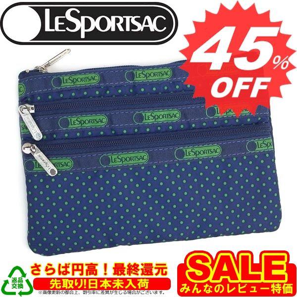 レスポ ポーチ LeSportsac レスポートサック ポーチ 7158 D223 レイクピンドット　新作　満載　取扱店舗｜oroshiya