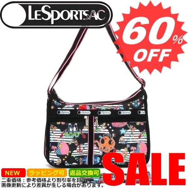 レスポートサック 新作　ショルダーバッグ　LESPORTSAC　Deluxe Everyday Bag　7507　D366　Ships Ahoy　　新柄満載　  【型式】　1312727507000｜oroshiya