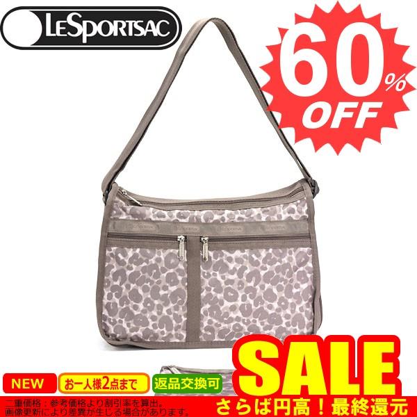 レスポートサック 斜め掛けバッグ LESPORTSAC GREY CHEETAH 7507 DELUXE EVERYDAY BAG   D498 GREY CHEETAH　比較対照価格　15,660 円｜oroshiya