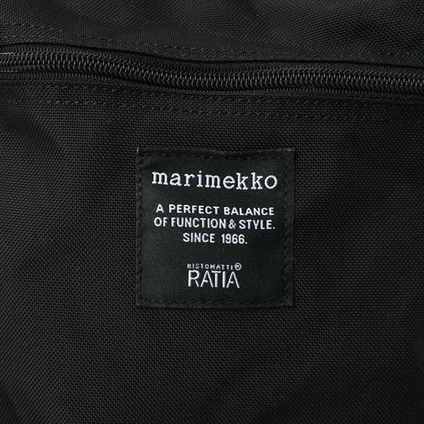 マリメッコ バッグ リュック・バックパック MARIMEKKO ROADIE 92512 BUDDY 999 BLACK  NYLON  比較対照価格29,700 円｜oroshiya｜05