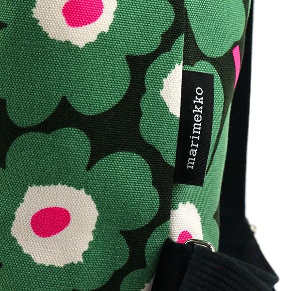 マリメッコ バッグ リュック・バックパック MARIMEKKO MINI UNIKKO 44393 ERIKA 663 BRIGHT GREEN/GREEN/RED 比較対照価格　23,760 円｜oroshiya｜05