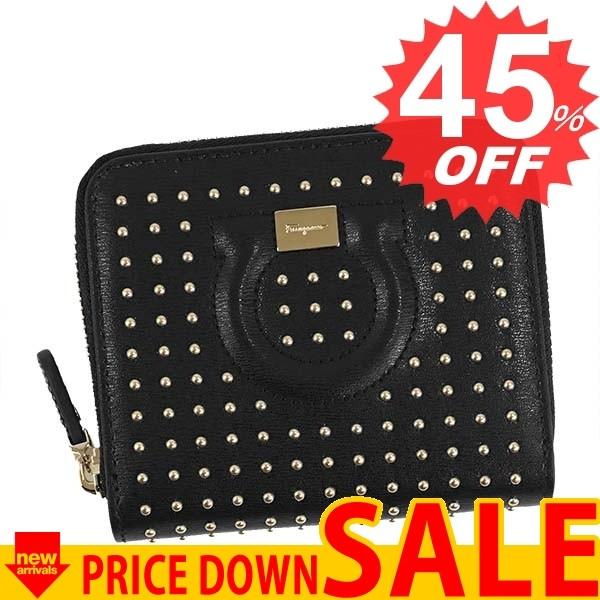 メーカー包装済 フェラガモ 財布 二つ折り財布 Ferragamo Gancio City Micro St 22d550 Nero City Studs 比較対象価格 68 040円 Ch 卸屋 通販 Yahoo ショッピング 限定製作 Www Doctor Plan Com