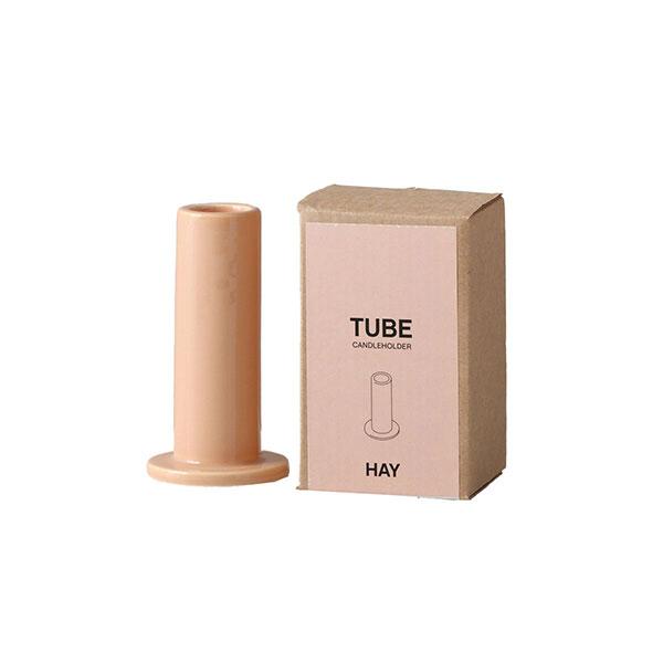 ヘイ キャンドルホルダー HAY AB540A602AE98 TUBE CANDLE HOLDER PEACH 土器 比較対照価格4,400 円 ch8917070298022卸屋