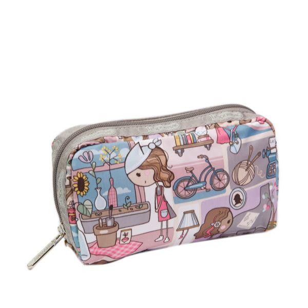 レスポ ポーチ LeSportsac ポーチ 6511 D186 ホームスイートホーム HOME SWEET HOME｜oroshiya