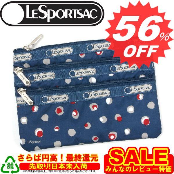 レスポ ポーチ LeSportsac ポーチ 7158　D211 ハーバードット HARBOUR DOT｜oroshiya