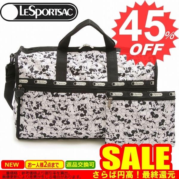 注目 バッグ ボストン ラージウィークエンダー ディズニー Weekender Large 7185 P928 Lesportsac レスポートサック 人気新作激安セール 誕生日ギフトプレゼントにおすすめ ミッキー Minnie Loves Mickey バッグ Affaires Sociales Gouv Cg