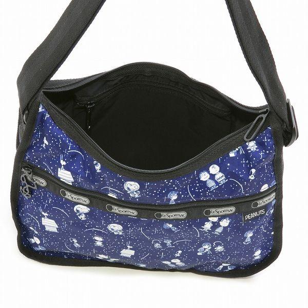 レスポートサック LeSportsac 7520-G084 CLASSIC HOBO(クラッシックホーボー)ショルダーバッグ スヌーピー　SNOOPY STARGAZER レディース｜oroshiya｜03