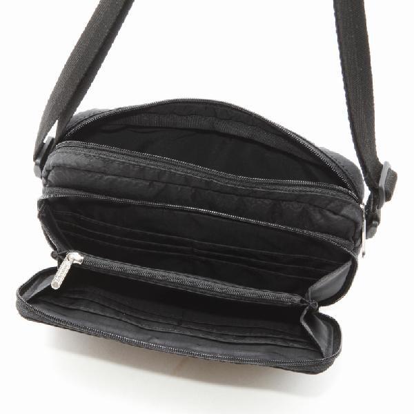 レスポートサック　斜めがけショルダーバッグ＆財布　Lesportsac　Crossbody Wallet　クロスボディウォレット　8106　M048　BlackDebossed　新作　満載｜oroshiya｜03