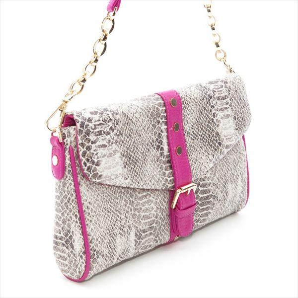 デュラックス DeuxLux DL612-053 GEORGIE Clutch ショルダー付きクラッチバッグ ビビッドピンク｜oroshiya｜02