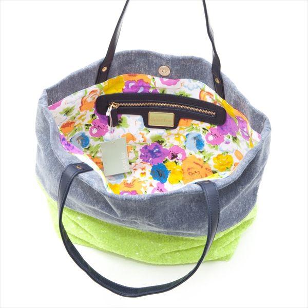 デュラックス DeuxLux MOJITO Small Tote バイカラースモールトートバッグ DL612-218Zest｜oroshiya｜03