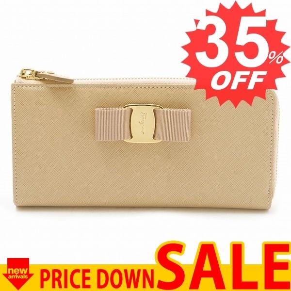 Ferragamo Portafoglio 財布 ファッション Salvatore 長財布 Zip フェラガモ 22c124 レディース 長財布 Around ラウンドファスナー サルヴァトーレ T 22clbeos 卸屋 人気ブランドを