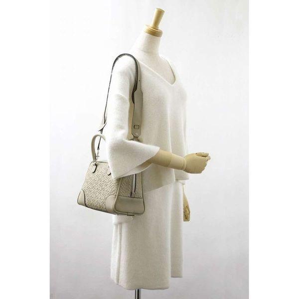 【訳あり品】 ロエベ 2wayハンド＆ショルダーバッグ LOEWE Amazona 301.55BL01 2630 STONE 【GM2405415686】(86435円)