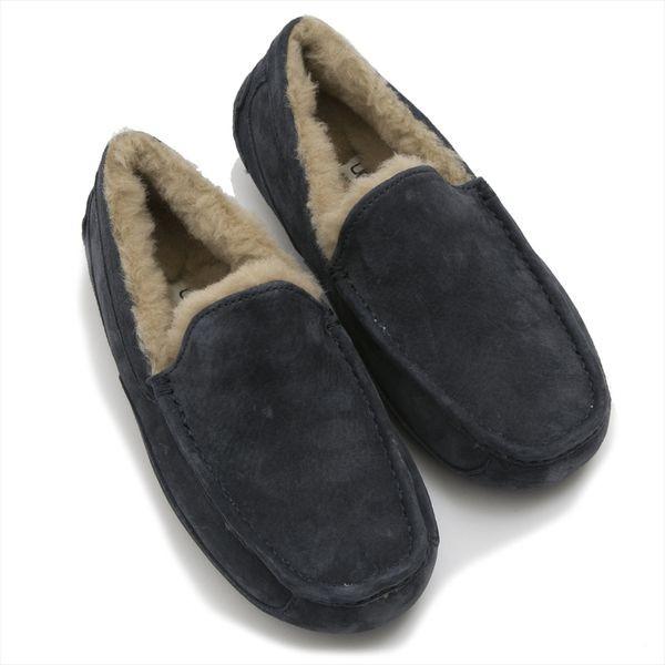 超ポイント祭 期間限定 Nnnn 5775 Ascot Ugg メンズモカシン アグ 人気新作激安セール 誕生日ギフトプレゼントにおすすめ New 円 5 比較対照価格 Navy シューズ Smssvg Org