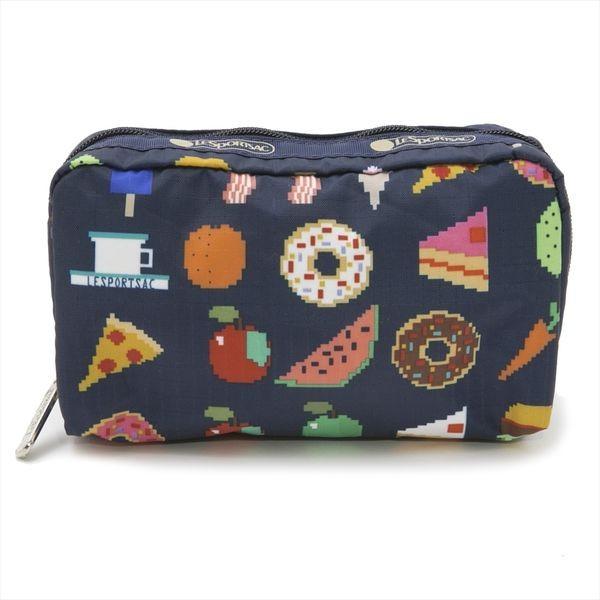 レスポートサック ポーチ LESPORTSAC Rectangular Cosmetic 6511 D953 FOODMOJIS 比較対照価格 2,808 円｜oroshiya