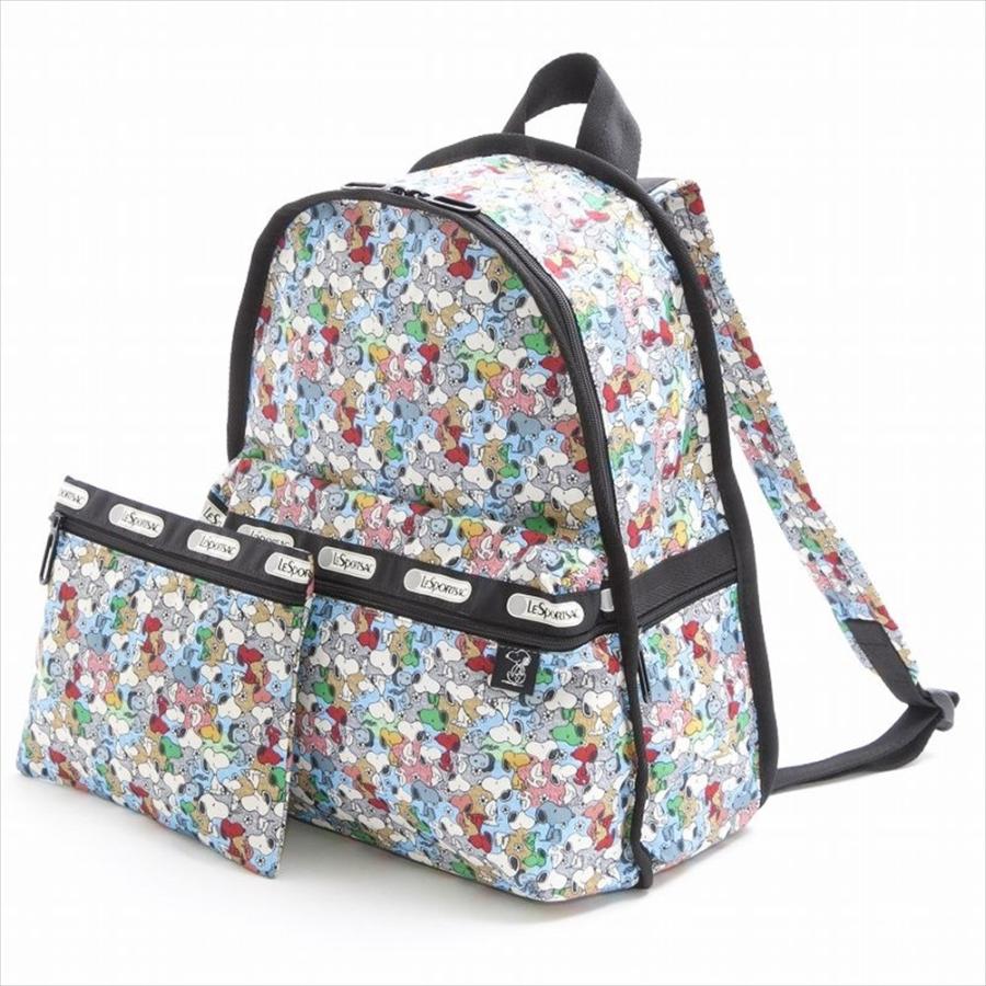 LeSportsac PEANUTS スヌーピー Basic Backpack リュックサック Snoopy Mini 7812-P712 レスポートサック 比較対照価格 21,060 円｜oroshiya｜02