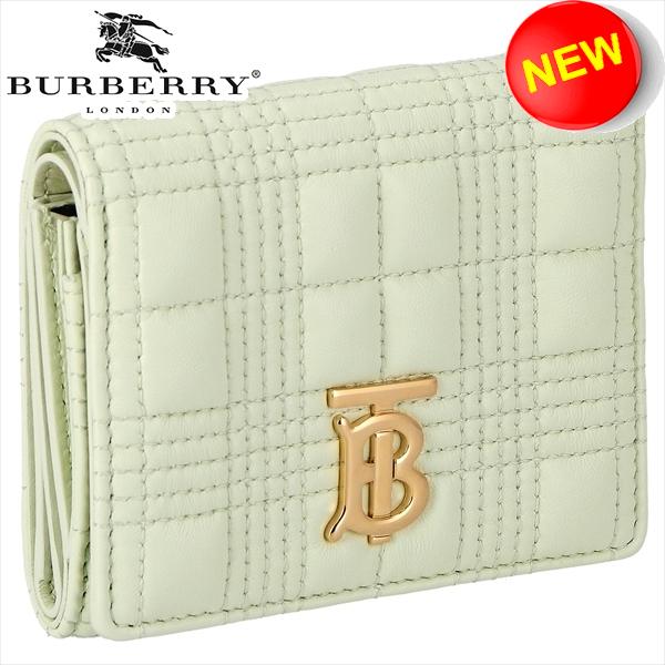 バーバリー 財布 三つ折り財布 BURBERRY 8055217 A4525 羊革 比較対照