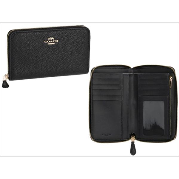 COACH コーチ 財布 二つ折り財布 C4124 IMBLK レディース 比較対照価格 