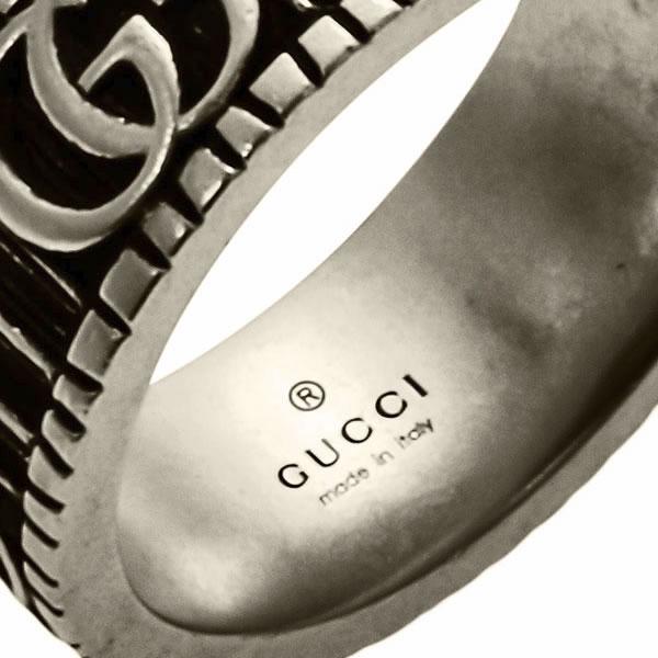 GUCCI グッチ 指輪 リング 551899-J8400 811 JPサイズ13 比較