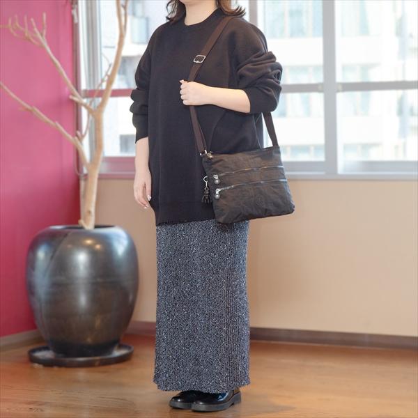 kipling ショルダーバッグ 斜め掛け K13335P39 ブラック Brandol / Kipling キプリング ショルダーバッグ アルバー